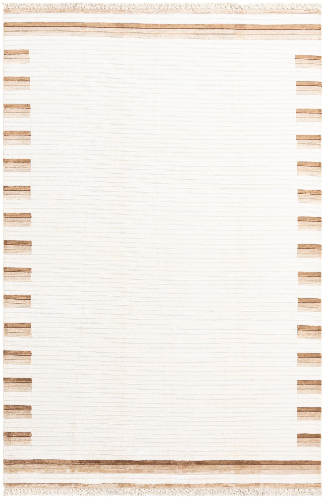 6' 6 x 9' 9 Hand Knotted Darya Wool Rug