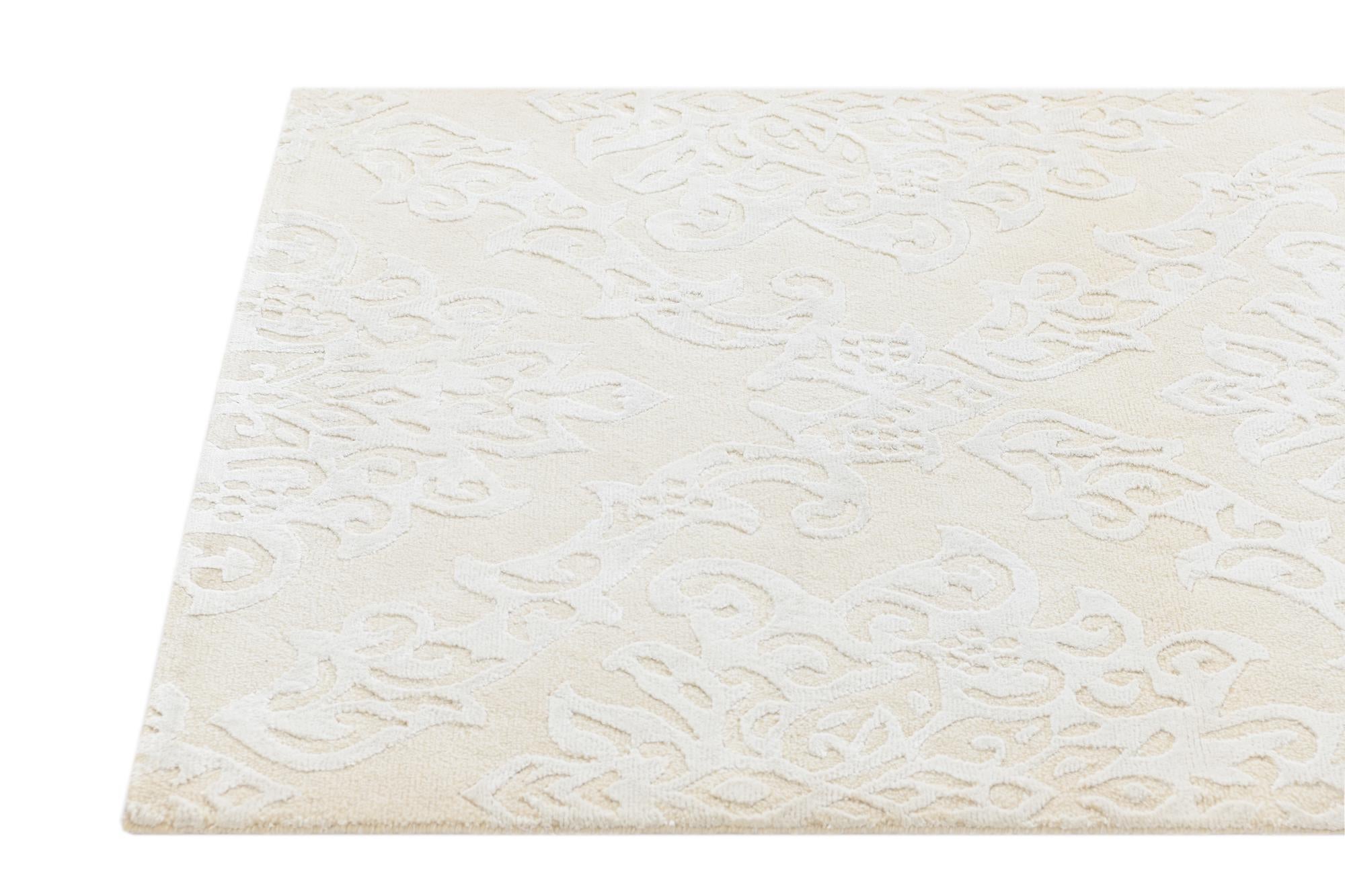 2' 11 x 4' 11 Hand Knotted Darya Wool Rug