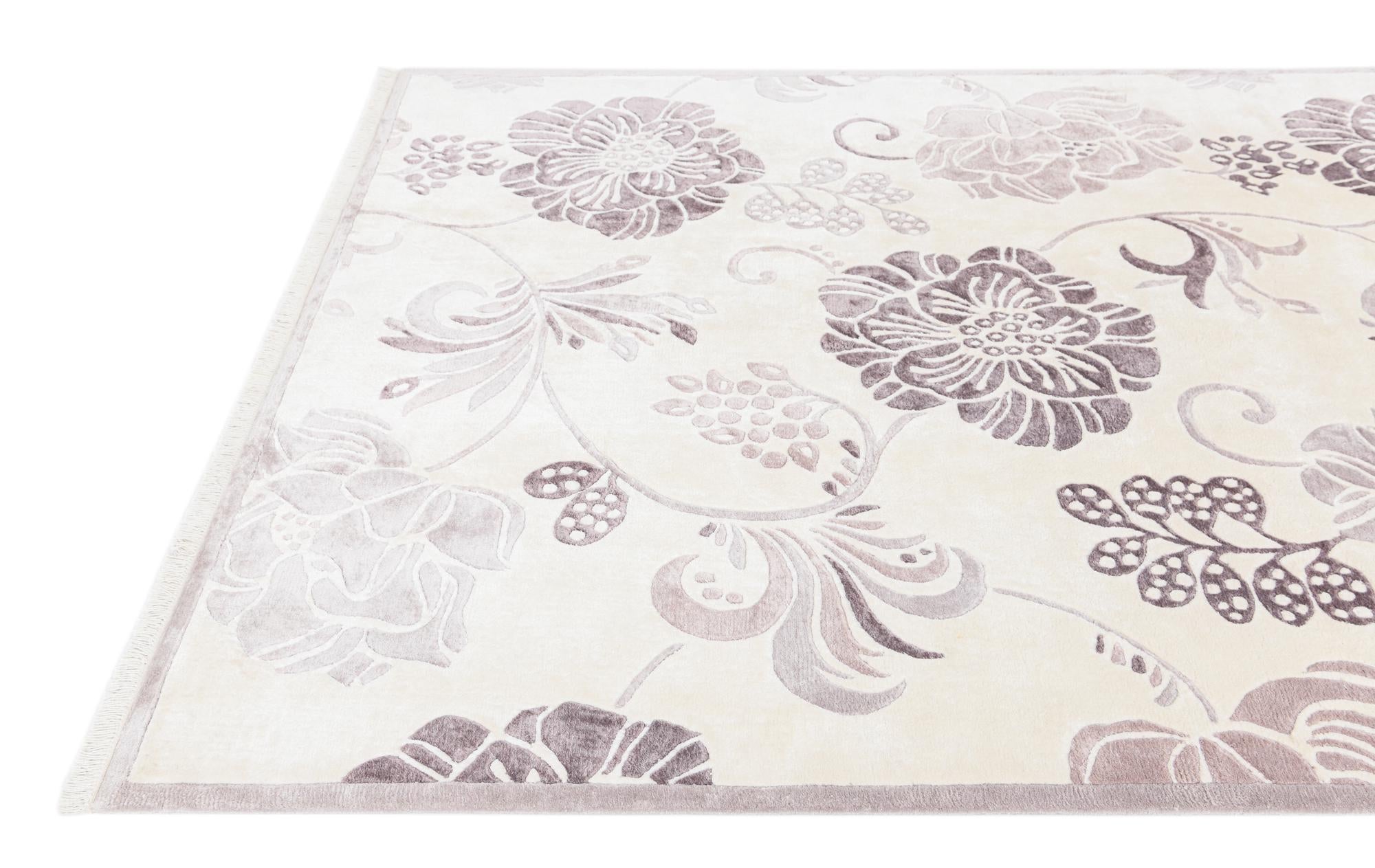 5' 9 x 7' 10 Hand Knotted Darya Wool Rug