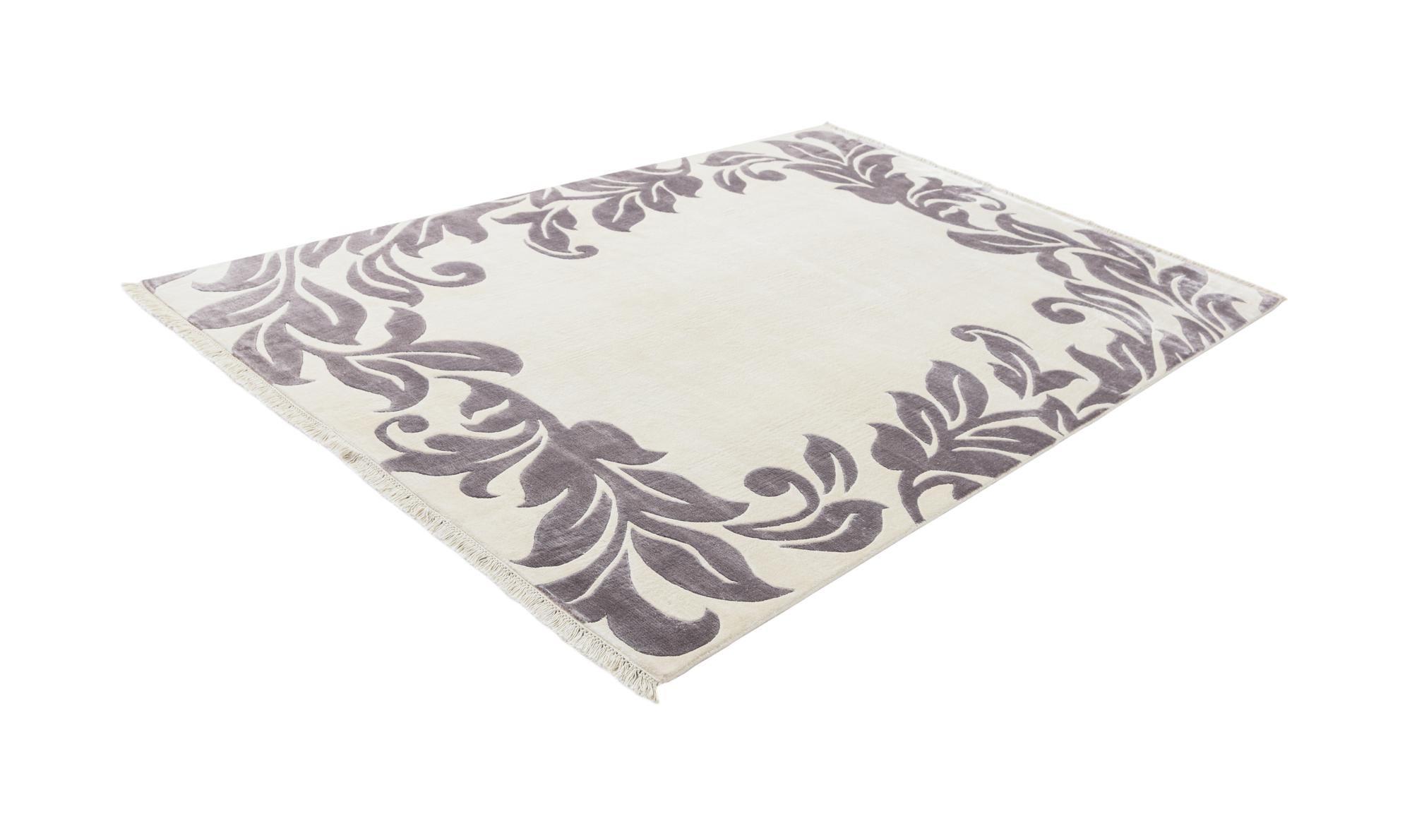 5' 5 x 7' 10 Hand Knotted Darya Wool Rug