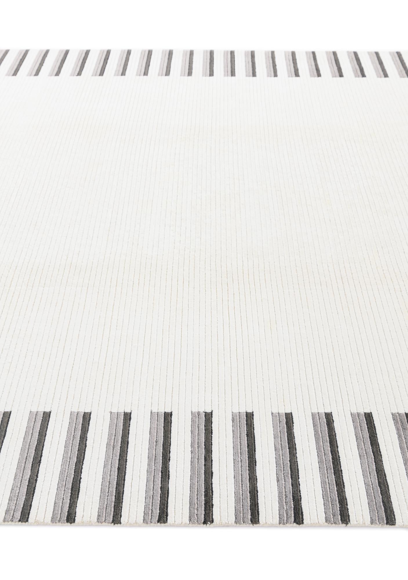 6' 7 x 9' 9 Hand Knotted Darya Wool Rug
