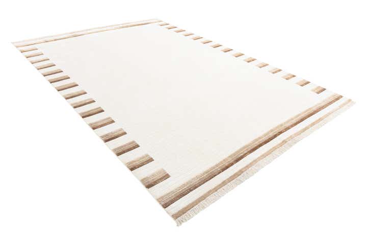 8' x 11' 6 Hand Knotted Darya Wool Rug