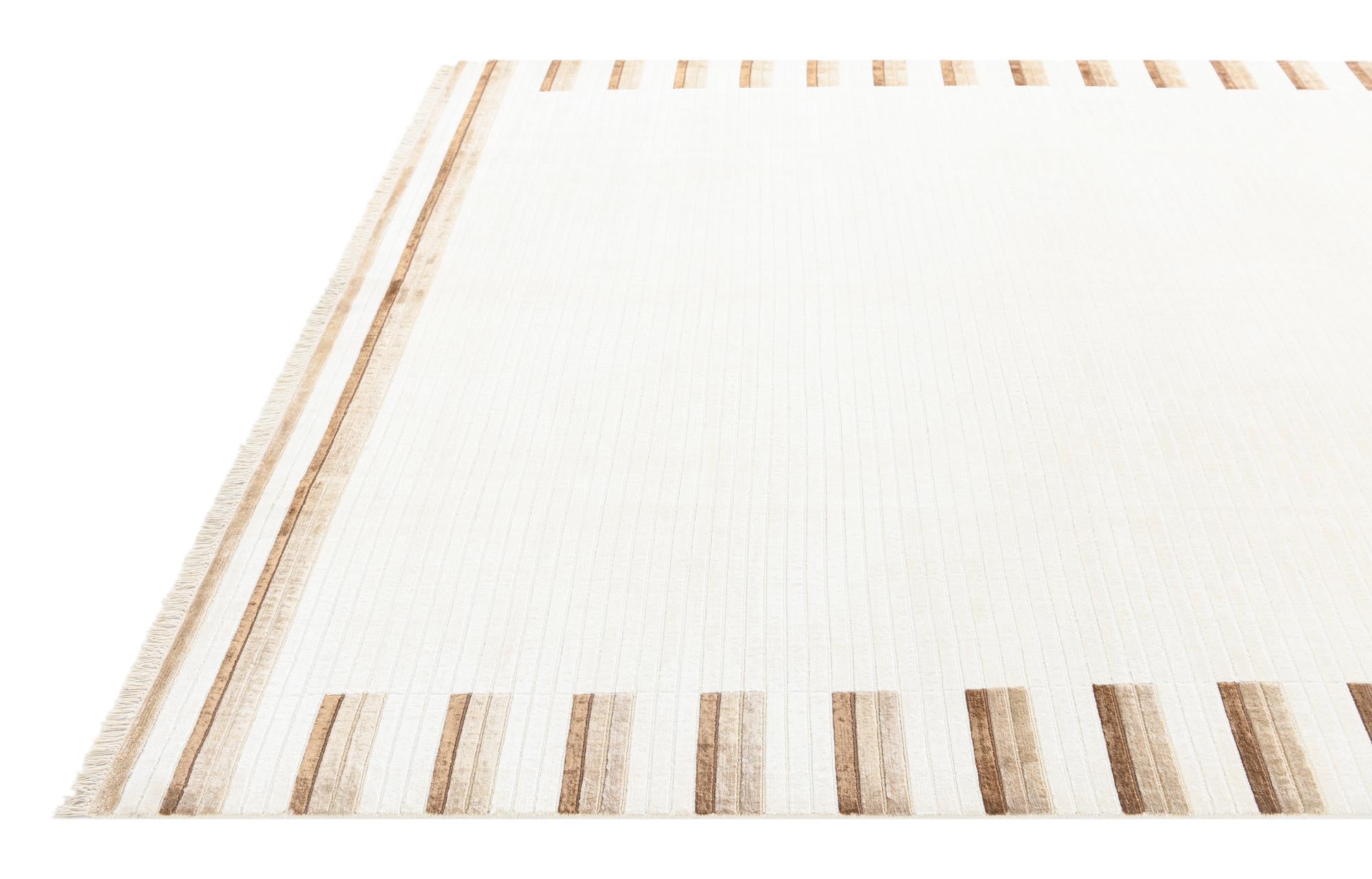 8' x 11' 6 Hand Knotted Darya Wool Rug