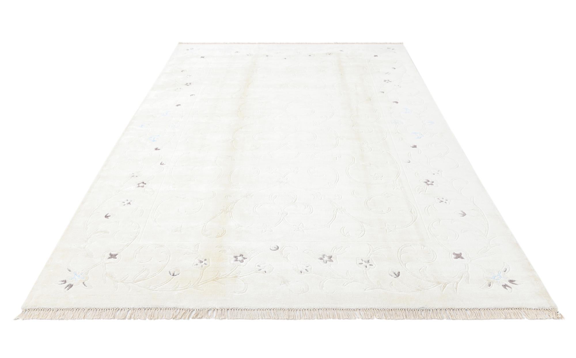 6' 7 x 9' 9 Hand Knotted Darya Rug