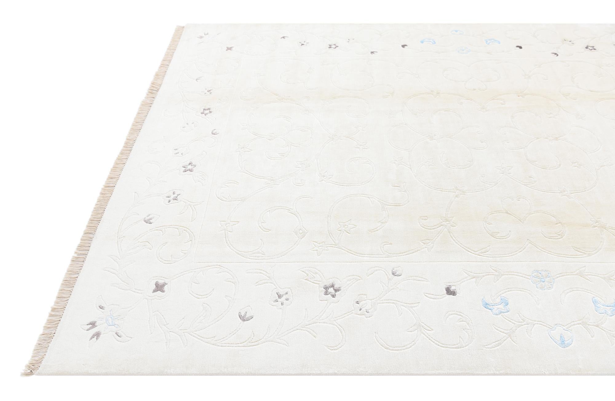 6' 7 x 9' 9 Hand Knotted Darya Rug
