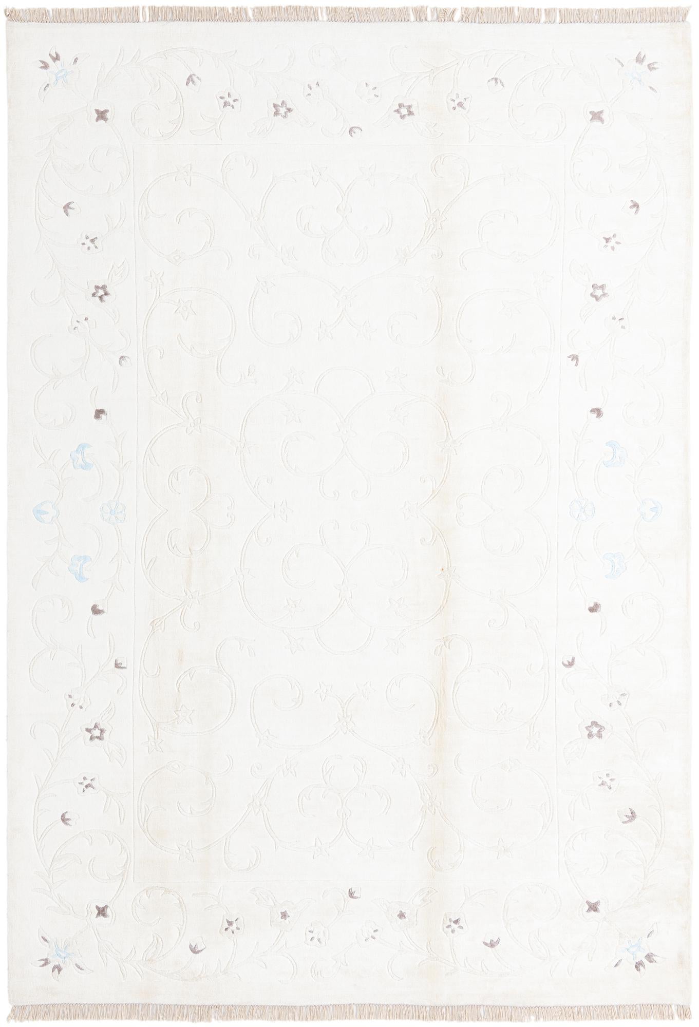 6' 7 x 9' 9 Hand Knotted Darya Rug