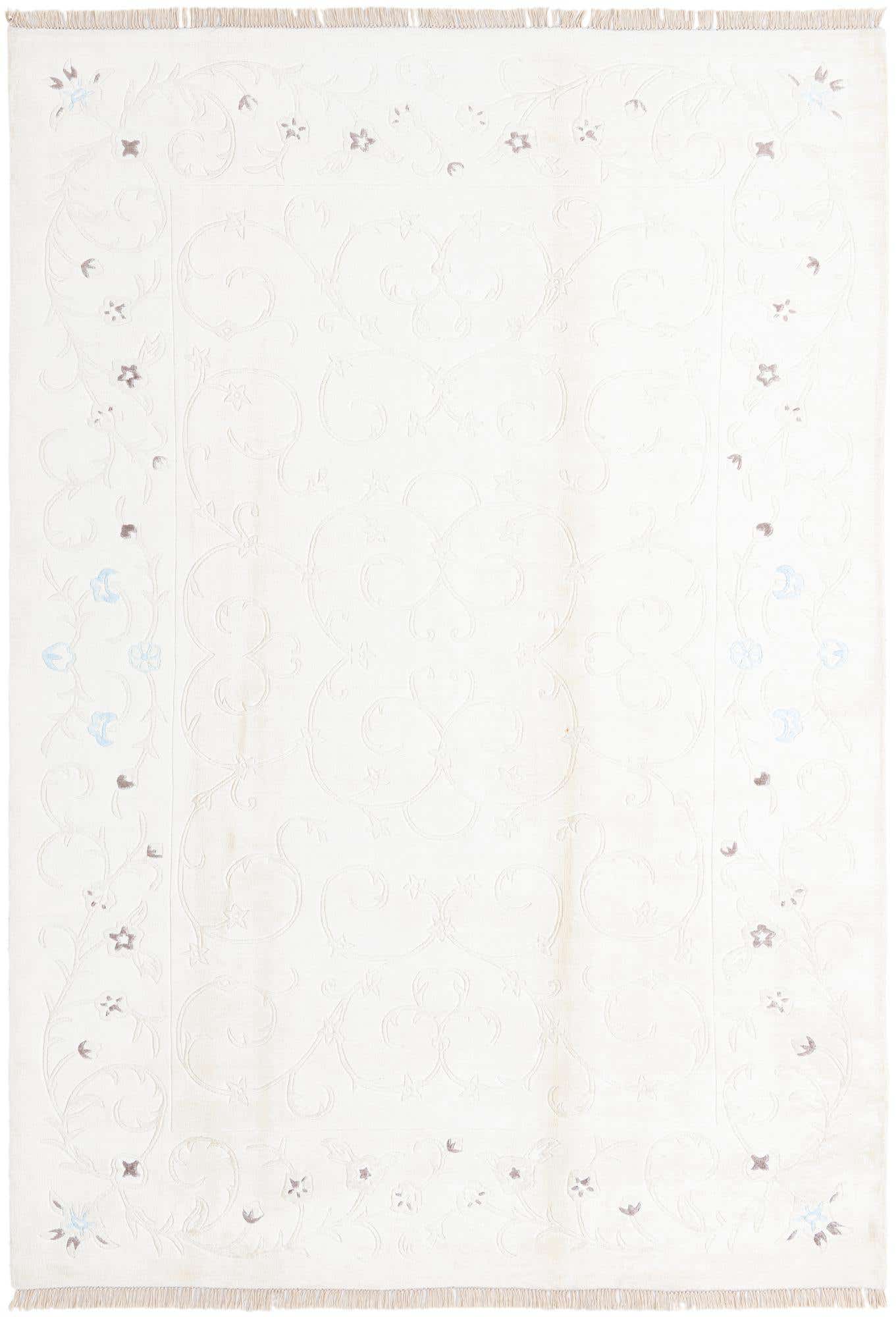 6' 7 x 9' 9 Hand Knotted Darya Rug