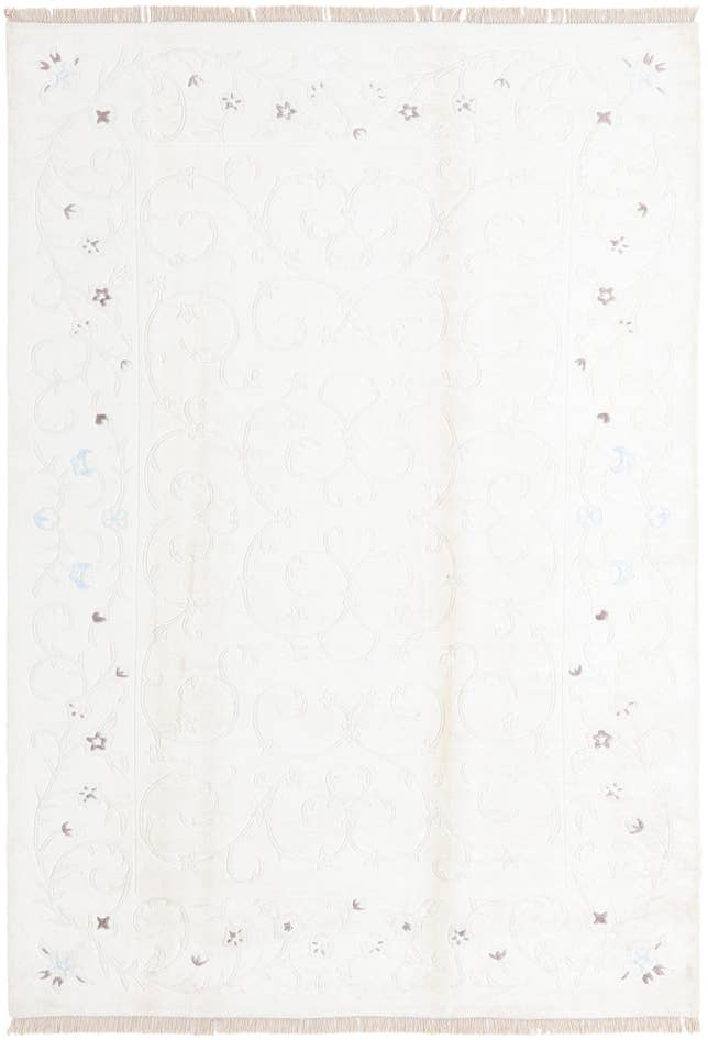Detail image of 6' 7 x 9' 9 Hand Knotted Darya Rug
