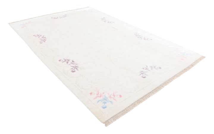 6' 7 x 9' 11 Hand Knotted Darya Wool Rug