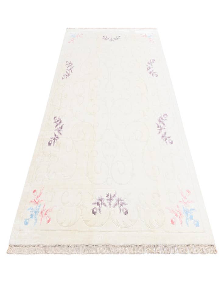 Detail image of 6' 7 x 9' 11 Hand Knotted Darya Wool Rug