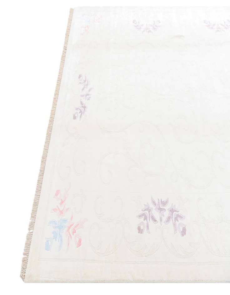 Detail image of 6' 7 x 9' 11 Hand Knotted Darya Wool Rug