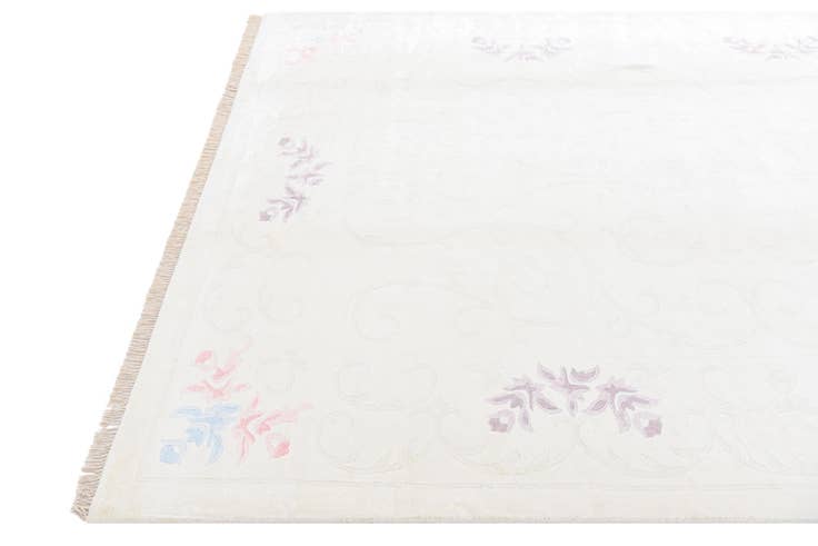 Detail image of 6' 7 x 9' 11 Hand Knotted Darya Wool Rug