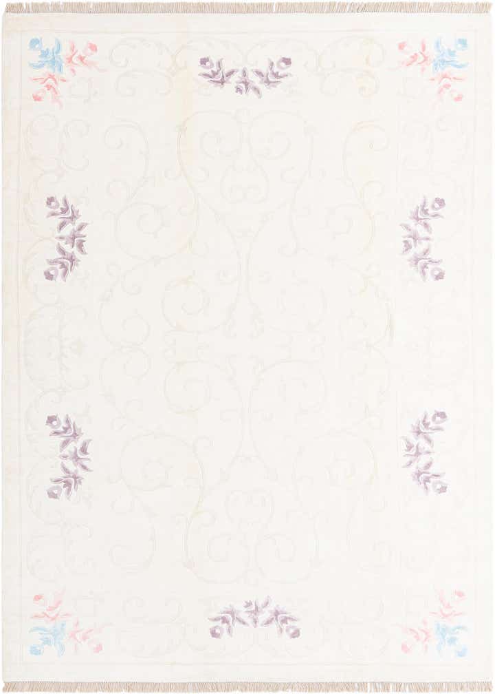 6' 7 x 9' 11 Hand Knotted Darya Wool Rug