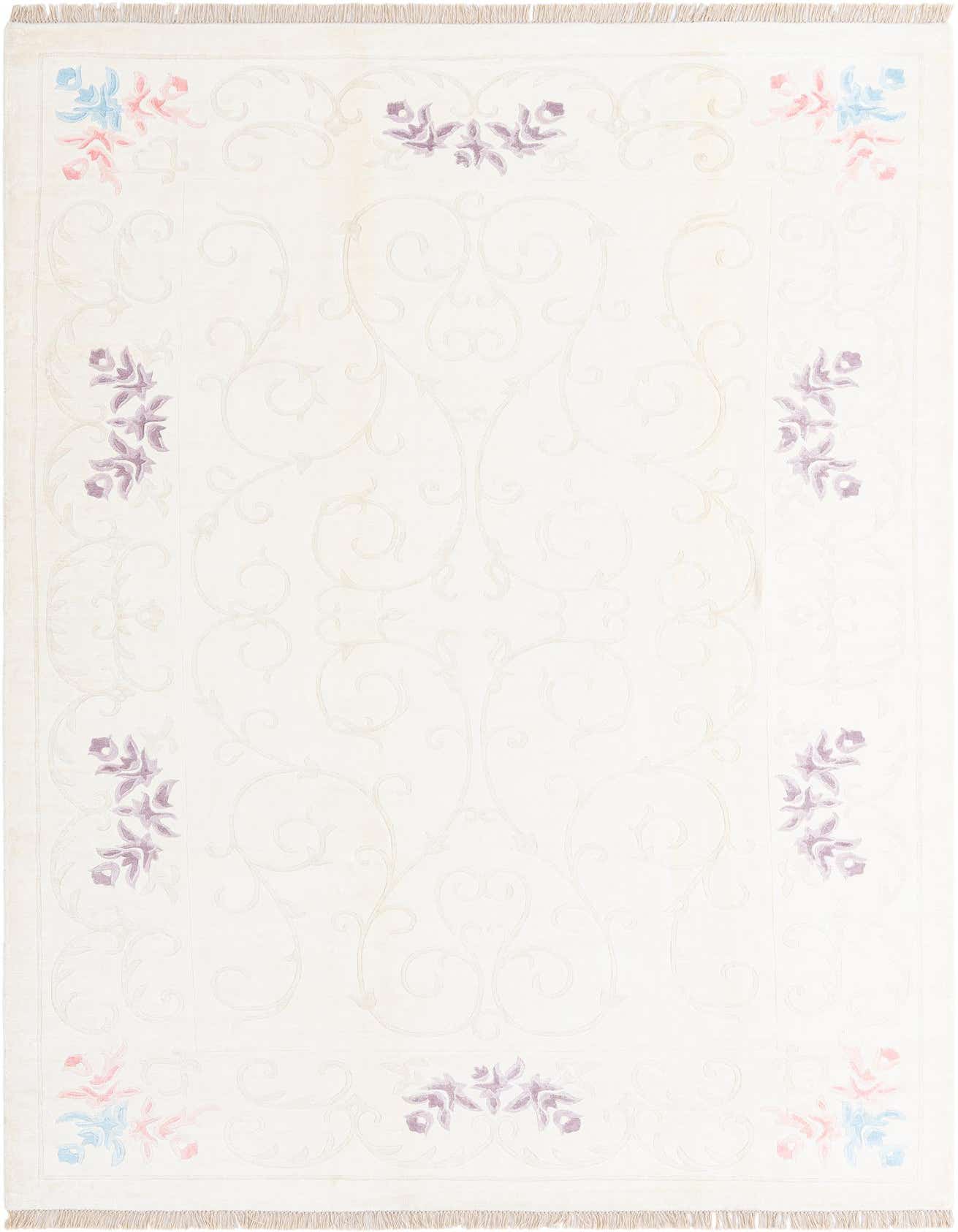 6' 7 x 9' 11 Hand Knotted Darya Wool Rug