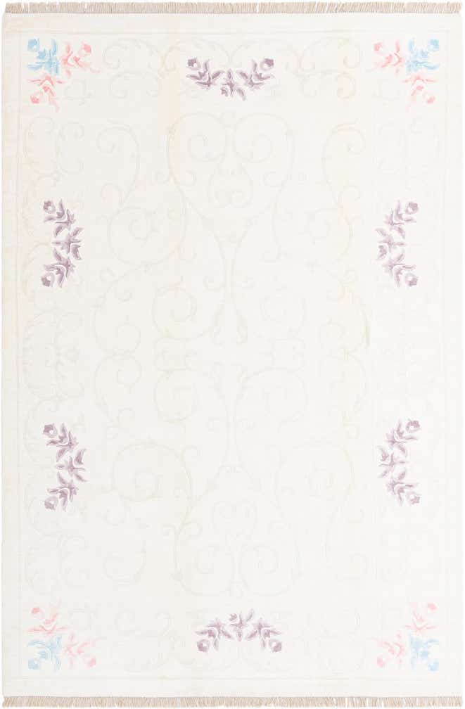 6' 7 x 9' 11 Hand Knotted Darya Wool Rug