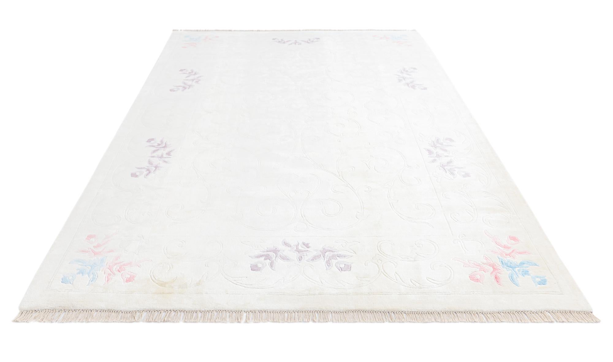 6' 7 x 9' 8 Hand Knotted Darya Rug