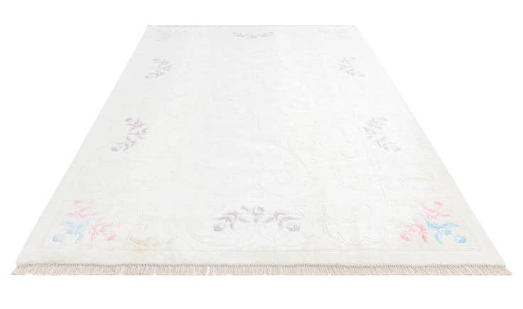 Detail image of 6' 7 x 9' 8 Hand Knotted Darya Rug