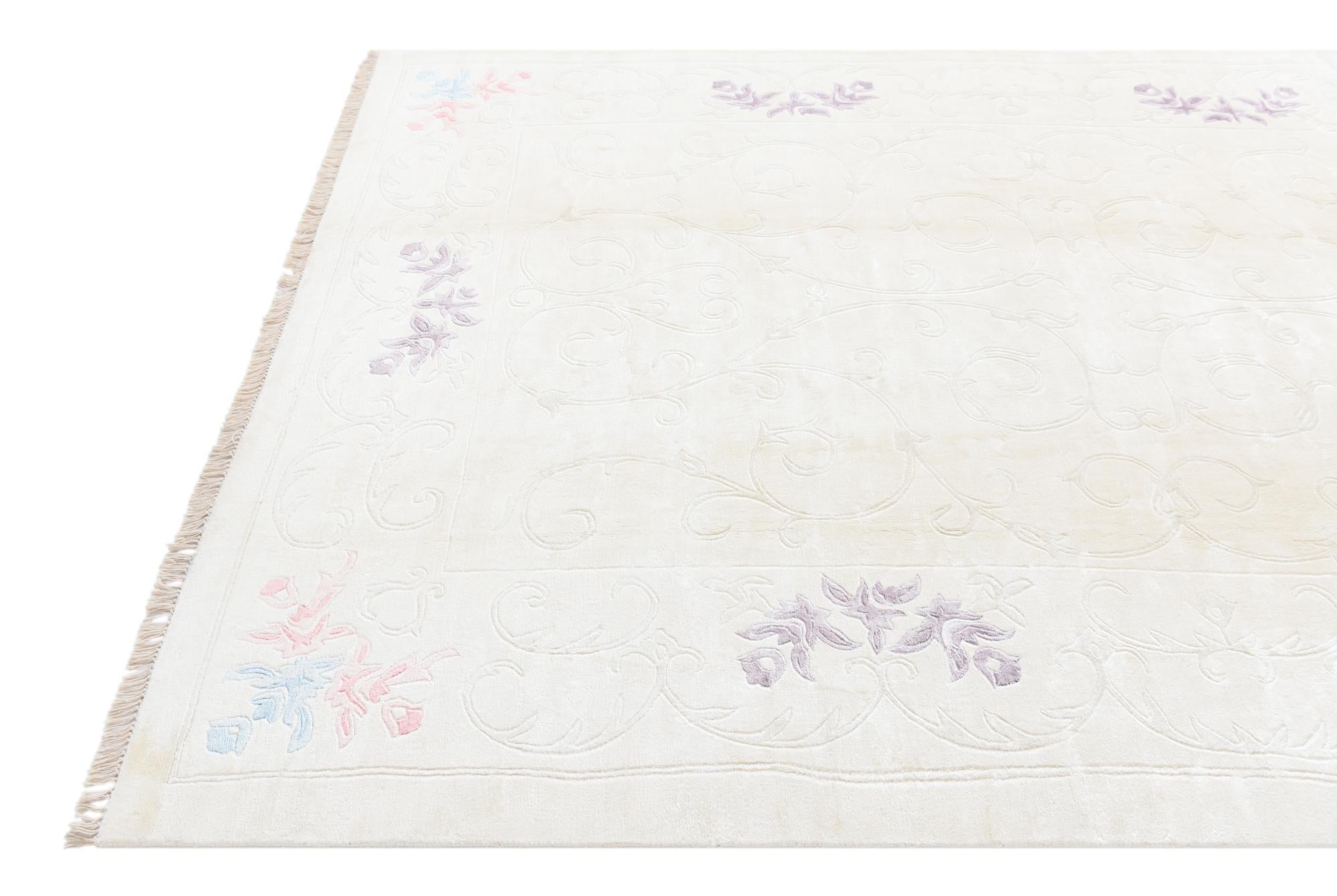 6' 7 x 9' 8 Hand Knotted Darya Rug