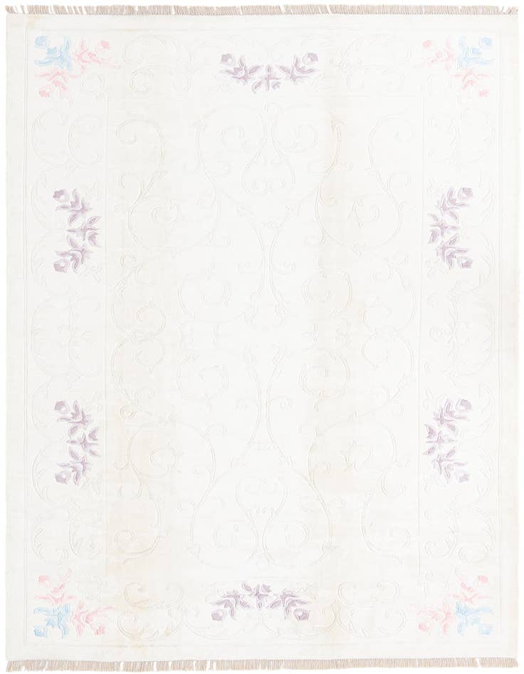 Detail image of 6' 7 x 9' 8 Hand Knotted Darya Rug