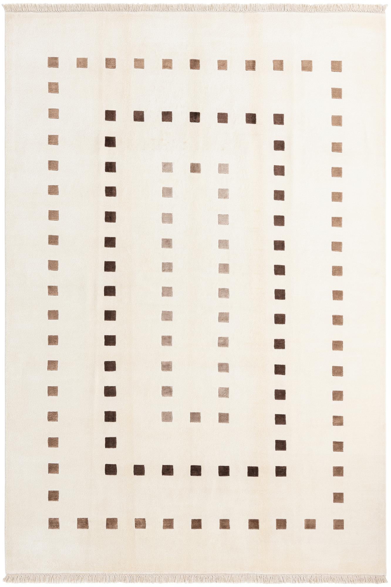 6' 6 x 9' 5 Hand Knotted Darya Wool Rug