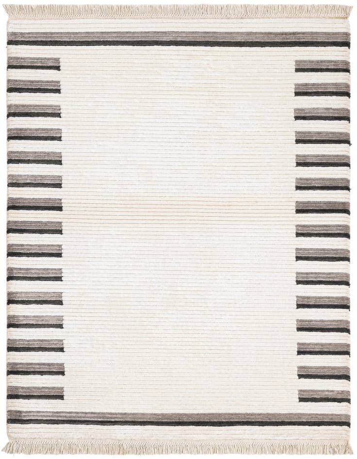 Detail image of 2' 9 x 4' 10 Hand Knotted Darya Wool Rug