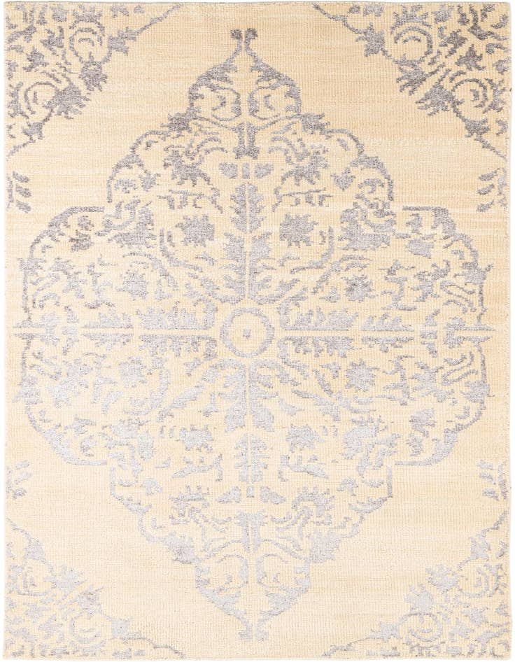 Detail image of 5' x 8' Hand Knotted Darya Rug