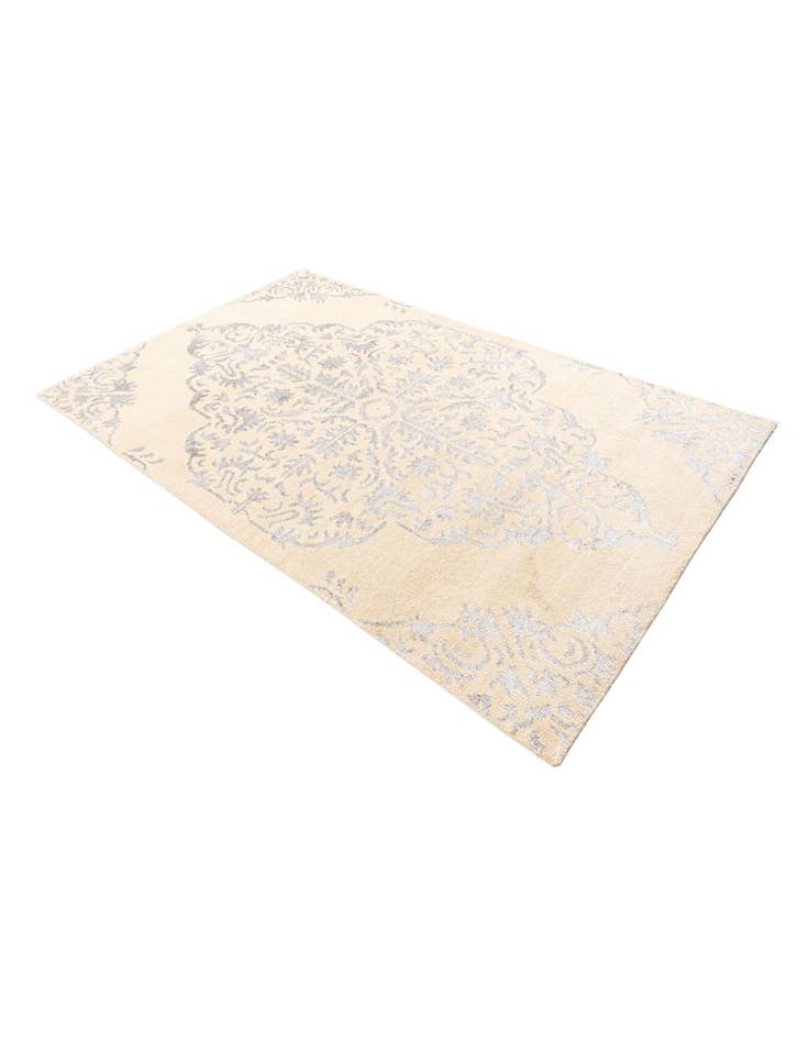 Detail image of 4' 10 x 8' Hand Knotted Darya Rug