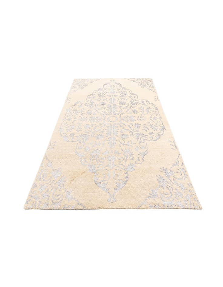 Detail image of 4' 10 x 8' Hand Knotted Darya Rug