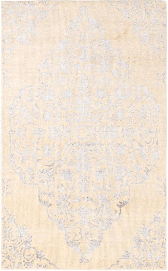 Detail image of 4' 10 x 8' Hand Knotted Darya Rug