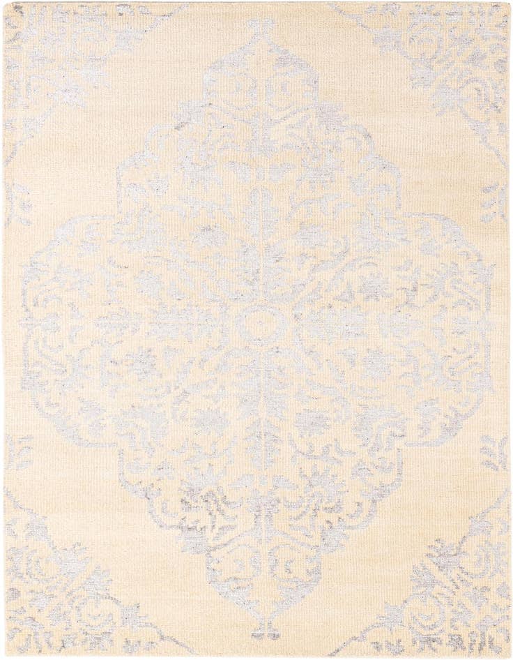 Detail image of 4' 10 x 7' 10 Hand Knotted Darya Rug