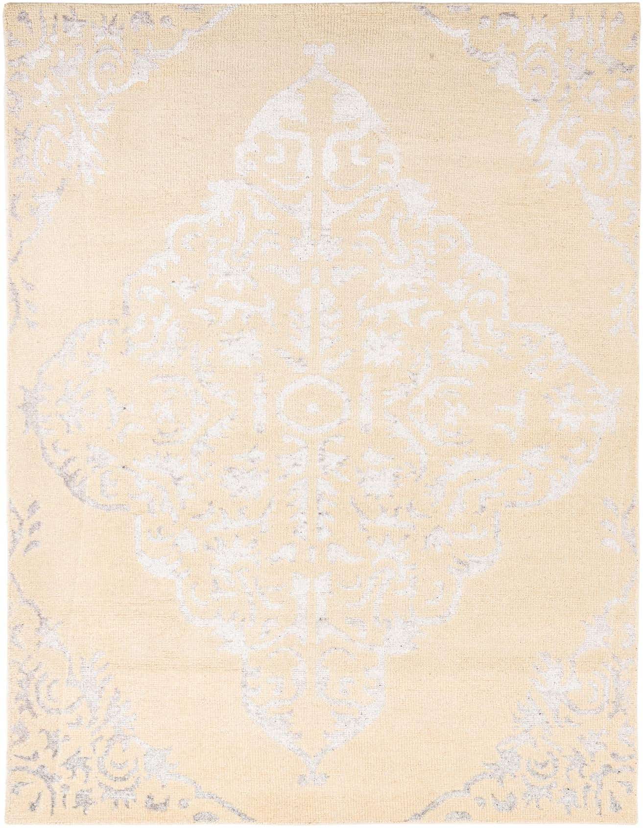 5' 7 x 9' Hand Knotted Darya Rug