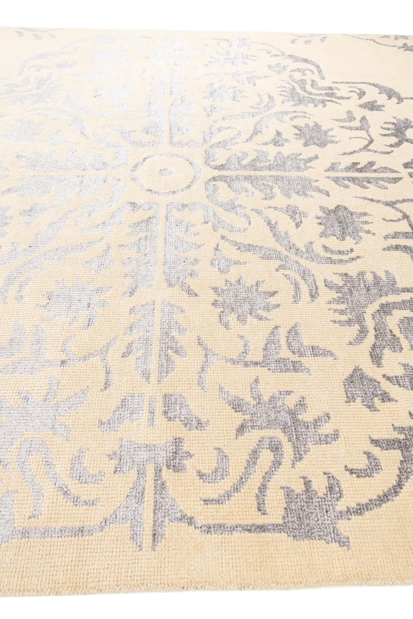 9' x 12' 8 Hand Knotted Darya Rug
