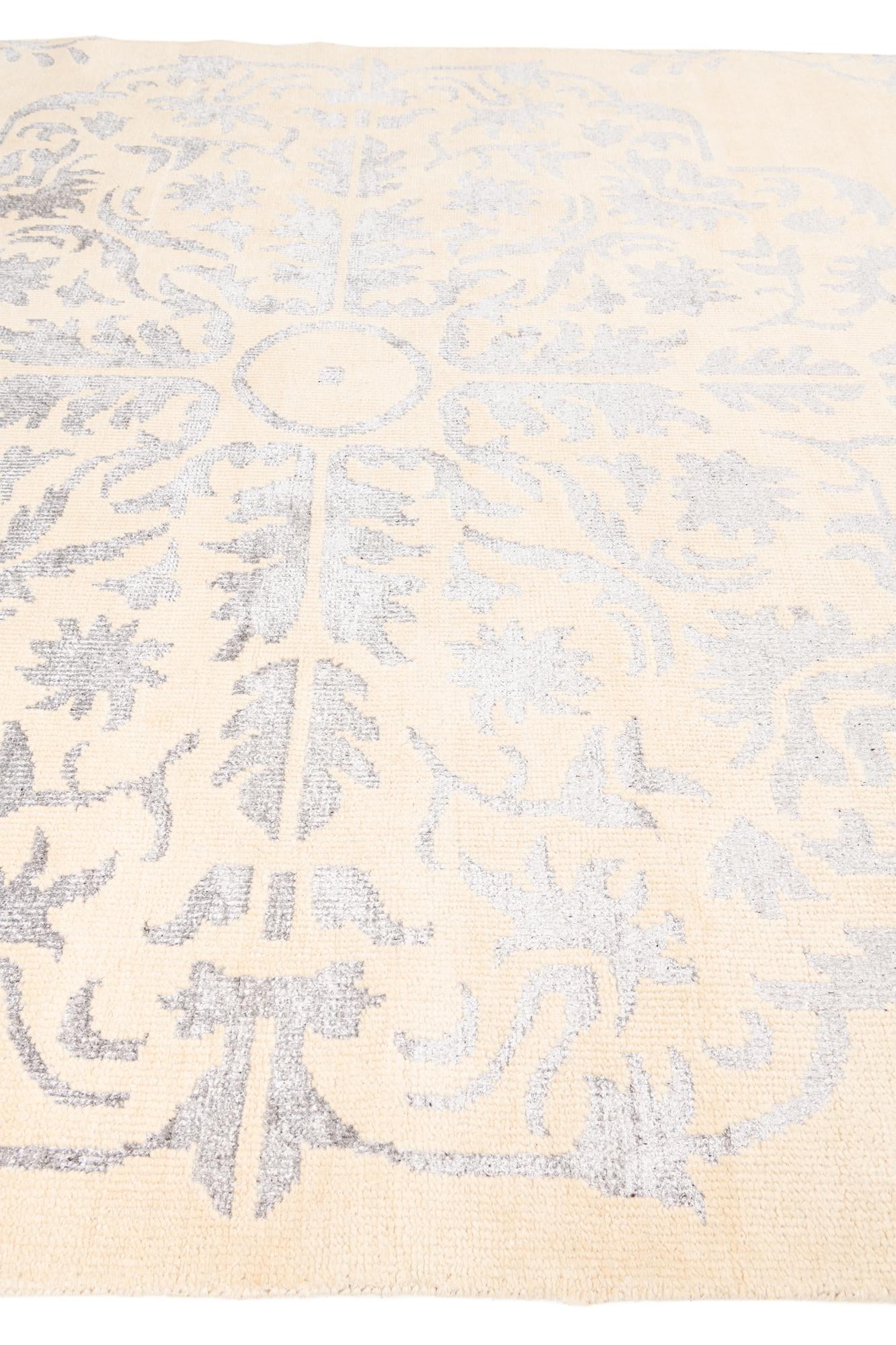 9' x 12' 10 Hand Knotted Darya Rug