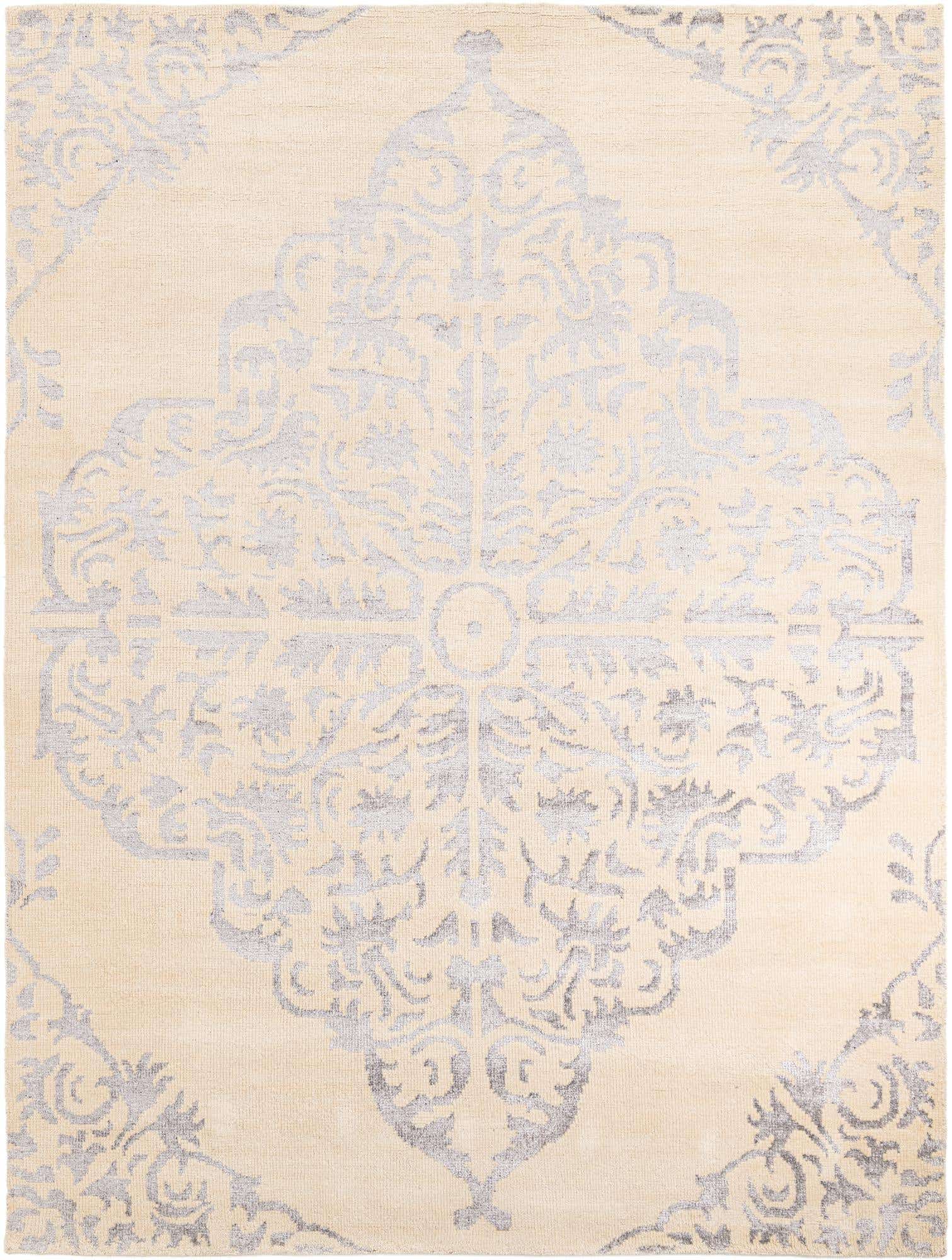8' x 10' 8 Hand Knotted Darya Rug