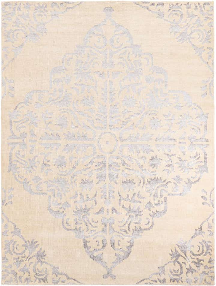 8' x 10' 8 Hand Knotted Darya Rug