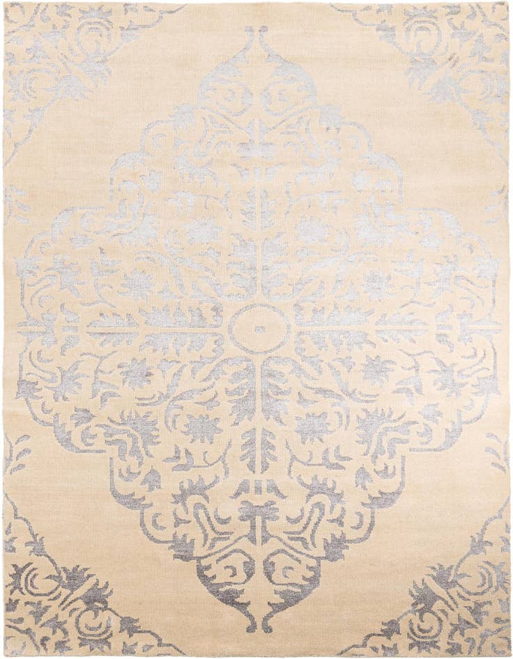 Detail image of 8' 10 x 12' 10 Hand Knotted Darya Rug