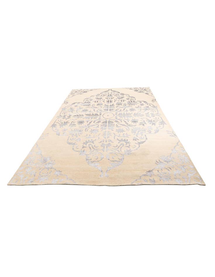 Detail image of 8' 10 x 12' 9 Hand Knotted Darya Rug