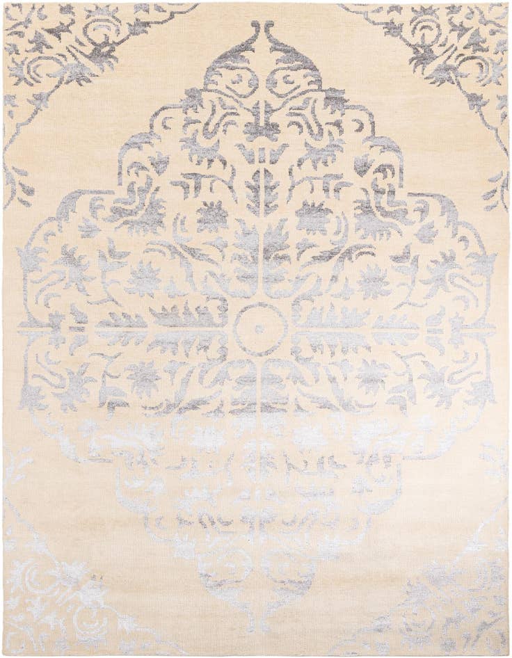Detail image of 8' 10 x 12' 9 Hand Knotted Darya Rug
