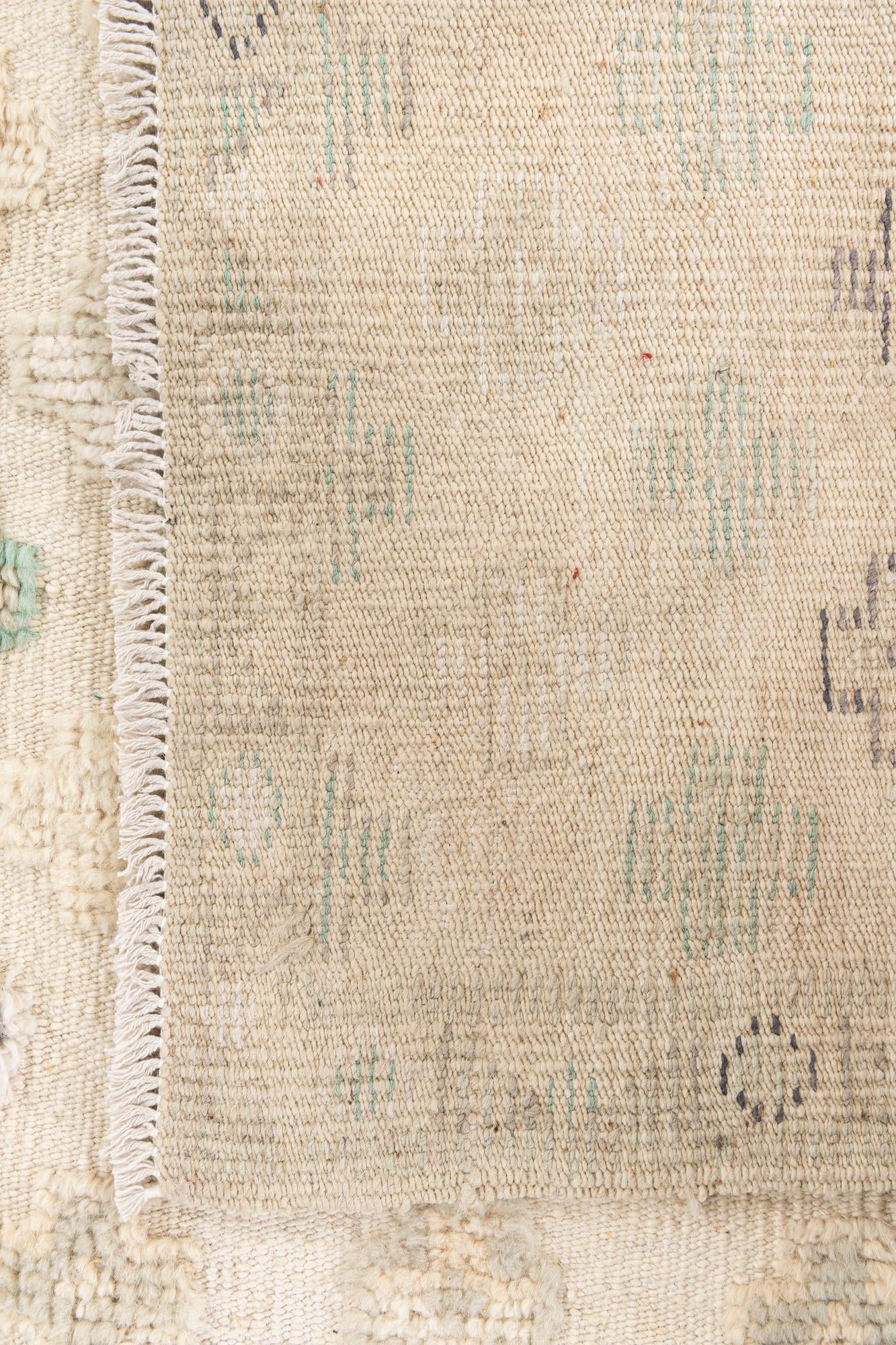 6' 3 x 9' 4 Hand Knotted Darya Wool Rug