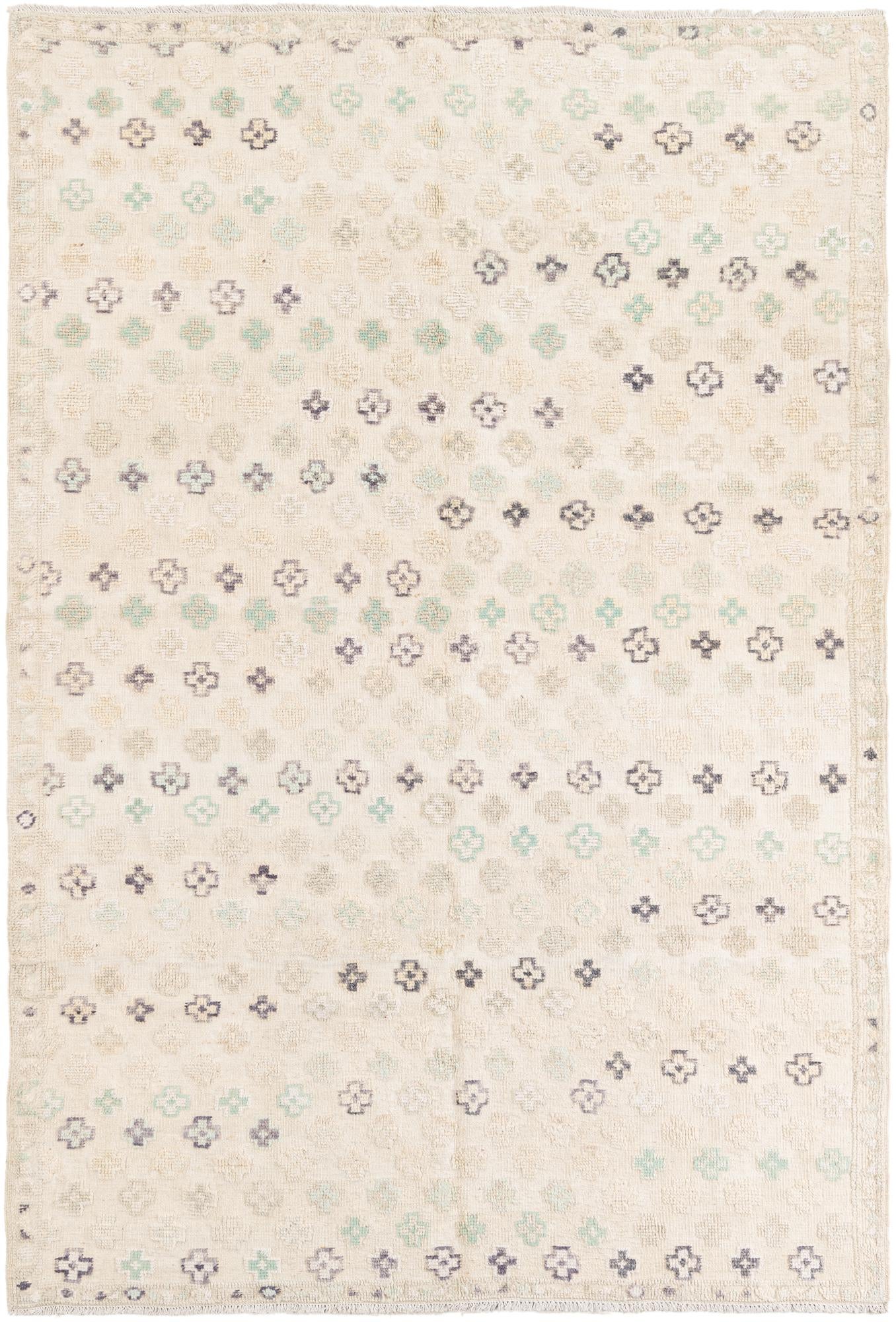 6' 3 x 9' 4 Hand Knotted Darya Wool Rug