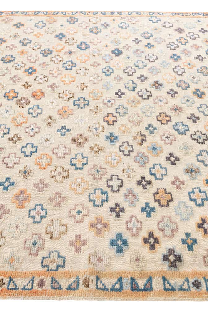 6' 2 x 9' 5 Hand Knotted Darya Wool Rug