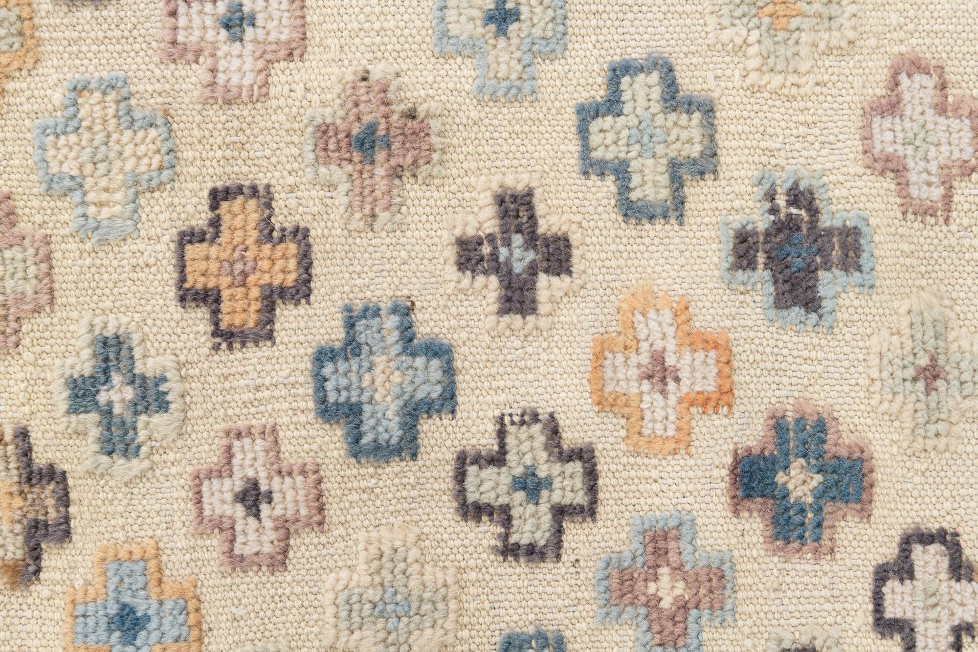 6' 2 x 9' 5 Hand Knotted Darya Wool Rug