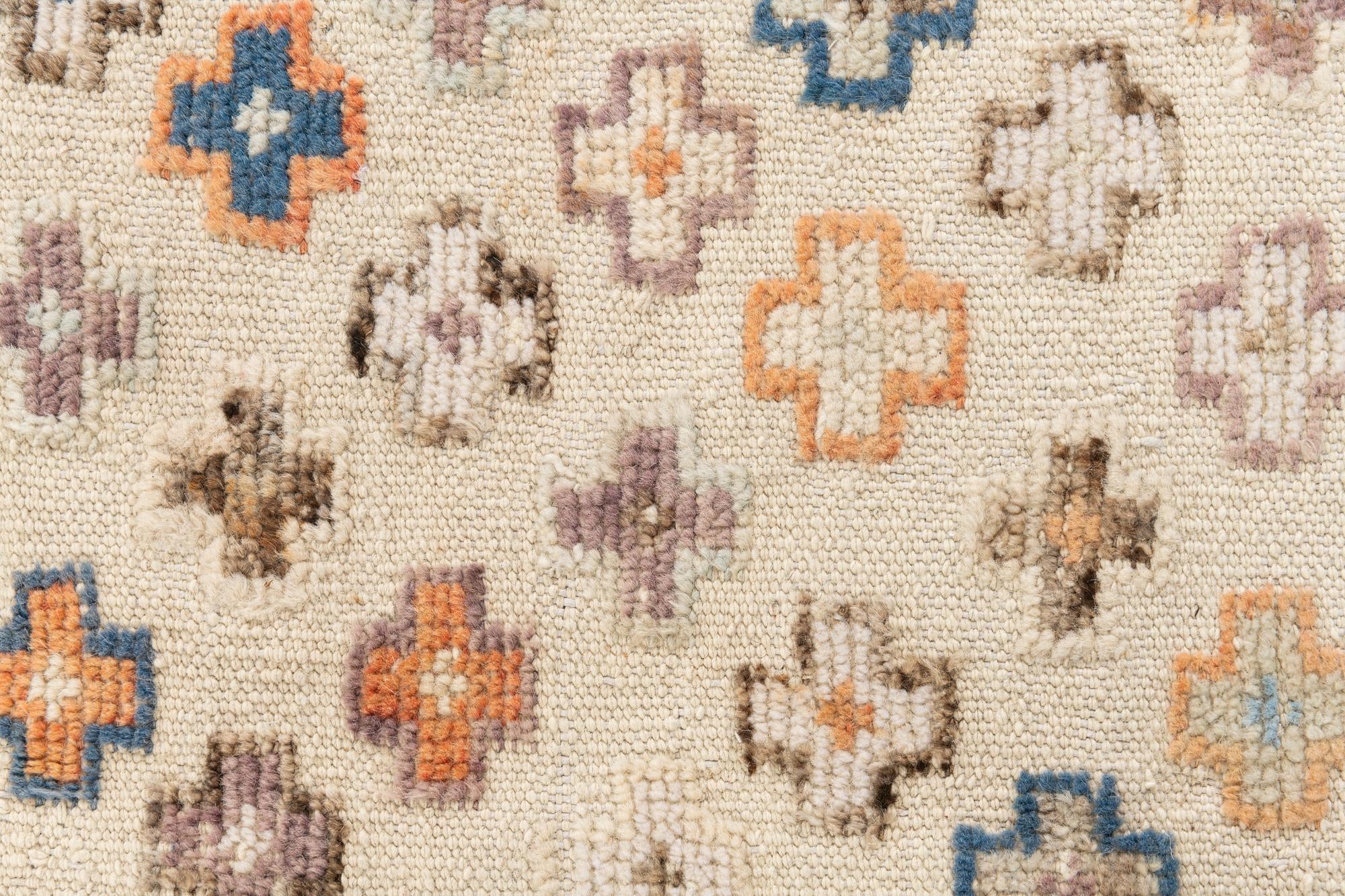 6' 2 x 9' 5 Hand Knotted Darya Wool Rug