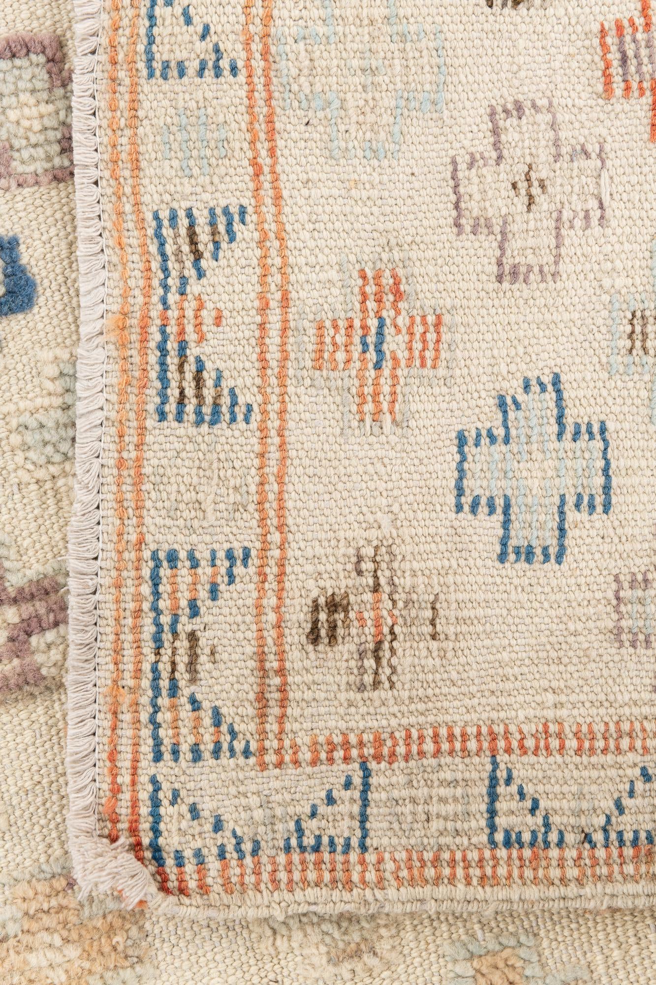 6' 2 x 9' 5 Hand Knotted Darya Wool Rug