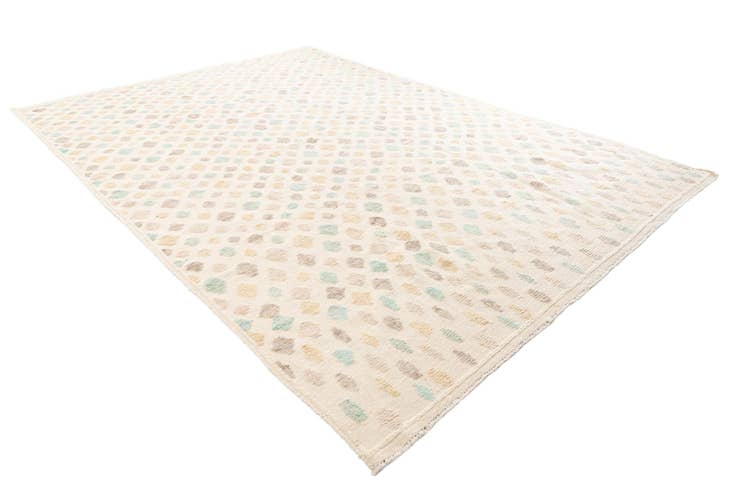Detail image of 8' 9 x 12' 7 Hand Knotted Darya Wool Rug