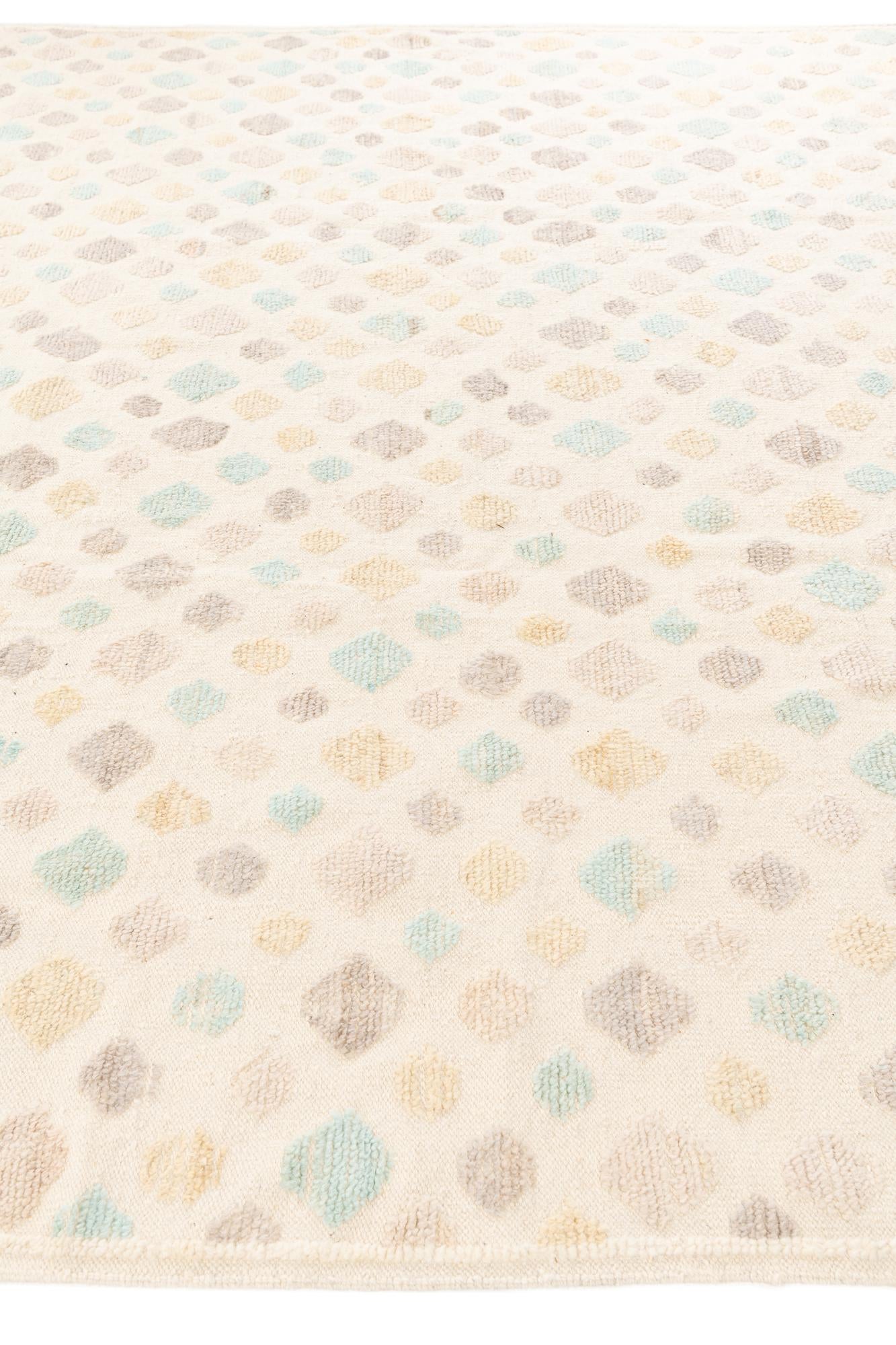 8' 9 x 12' 7 Hand Knotted Darya Wool Rug
