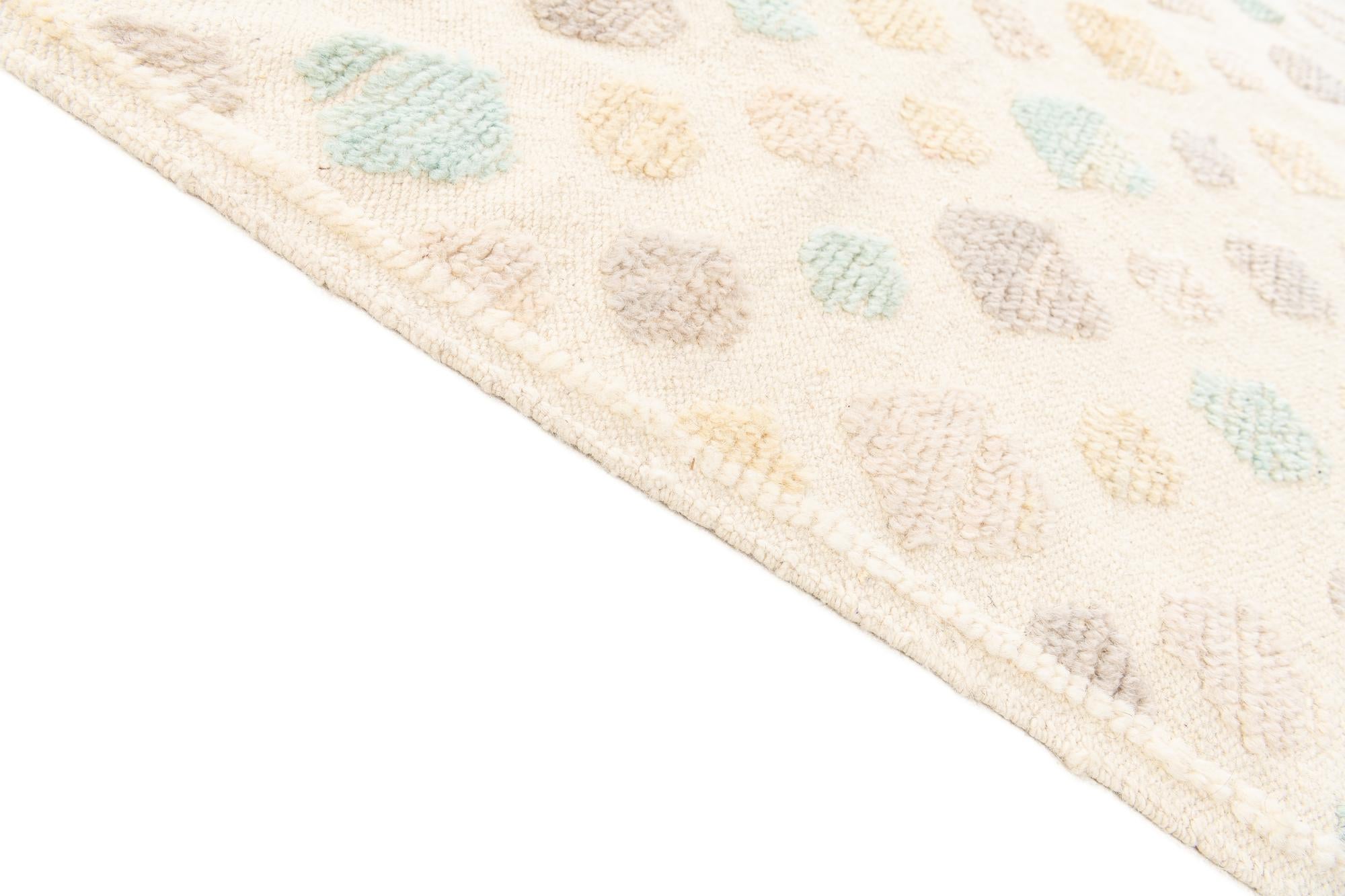 8' 9 x 12' 7 Hand Knotted Darya Wool Rug