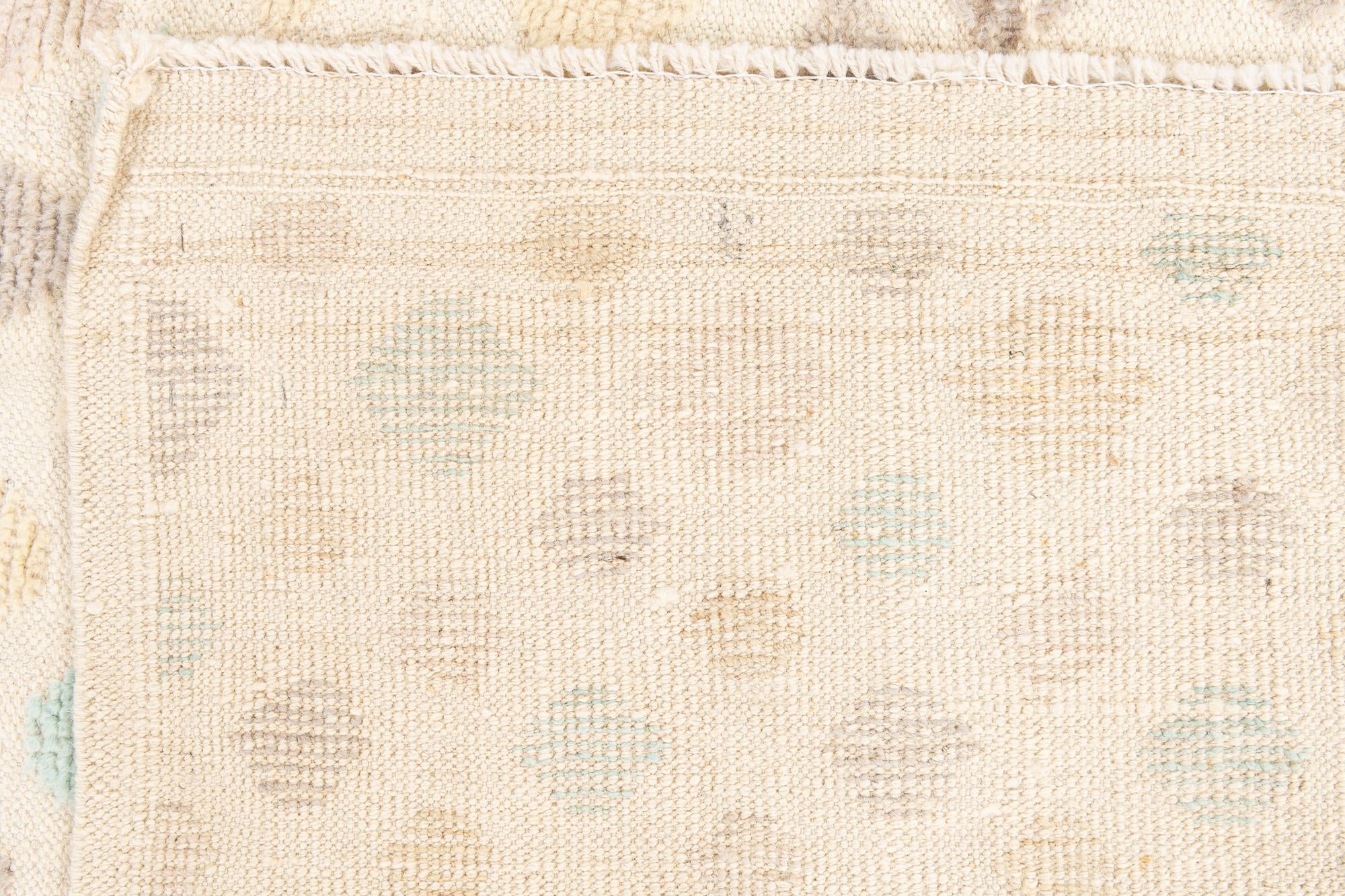 8' 9 x 12' 7 Hand Knotted Darya Wool Rug