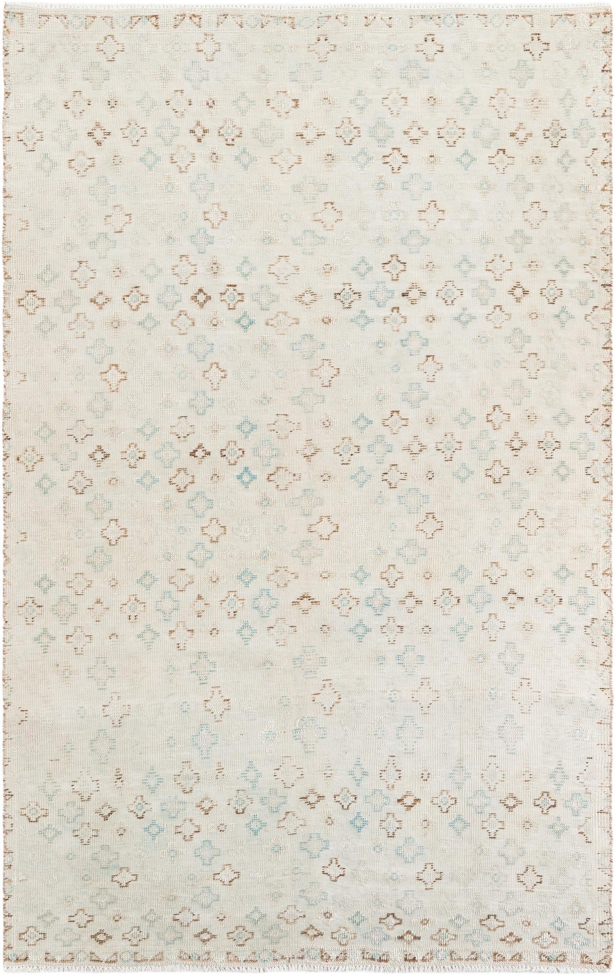 6' 4 x 10' Hand Knotted Darya Wool Rug