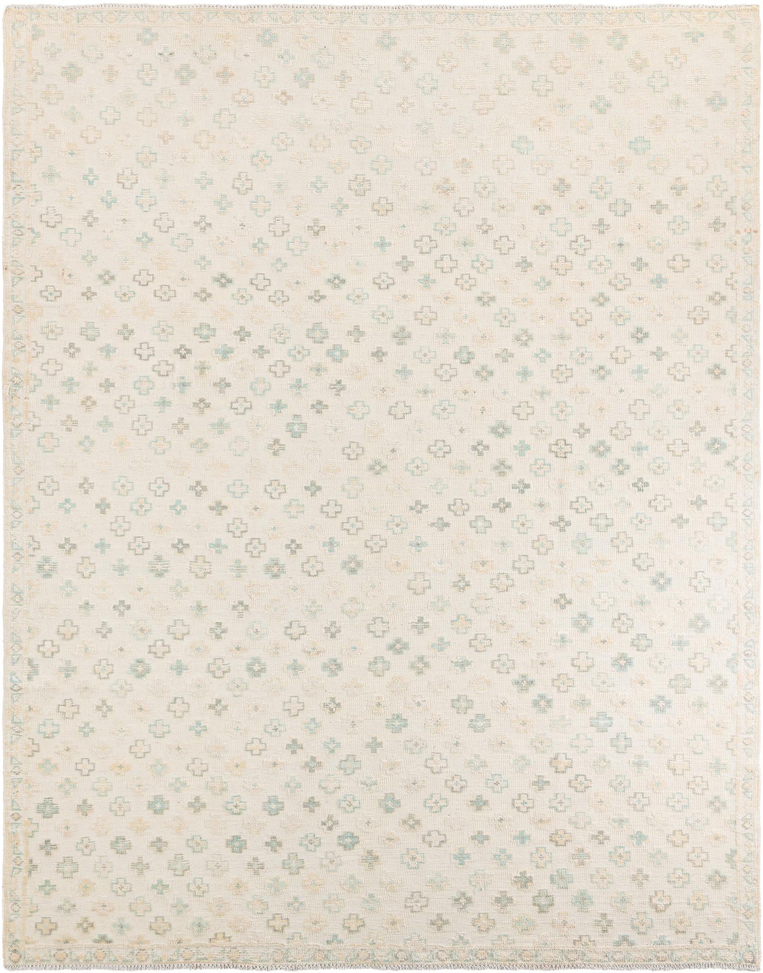 9' 2 x 11' 7 Hand Knotted Darya Wool Rug